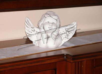 Grave decoration grave stone decoration figure decorative angel sculpture God holy